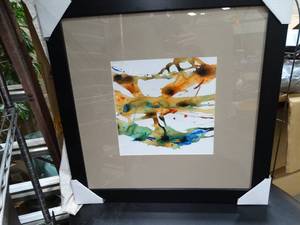 lot 23003 image: Quality Framed Abstract Wall Art