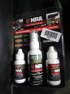 lot 23011 image: NRA Gun Cleaner and Oil