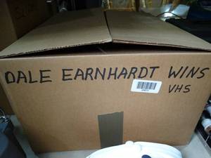 lot 23013 image: DVDs and VHS Recording of Dale Earnhardt Wins
