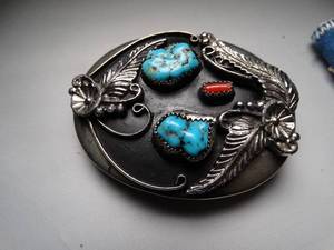 lot 23033 image: Southwestern Style  Quality Belt Buckle