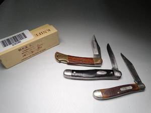 lot 23036 image: Lot of 3 Jack Knives