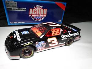 lot 23118 image: 1996 #3 Dale Earnhardt  GM Goodwrench  124 Scale Diecast  Action Platinum Ser.  wBox