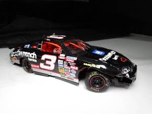 lot 23124 image: 1999 Limited Ed.  Dale Earnhardt #3 Goodwrench 1997 Crash Car  124 Scale Stock Car  1997 Monte Carlo  In Box