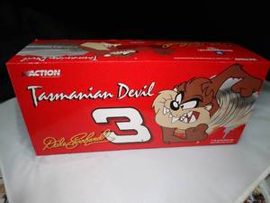 lot 23125 image: 1 of 5004  Dale Earnhart  GM Goodwrench - Tasmanian Devil Red #3  118 Scale Die Cast Stock Car  Collectible w original Box