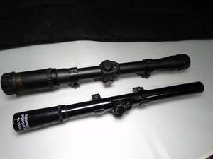lot 23128 image: 2 Scopes  Gamo 4x20 and Bushnell 4x15mm