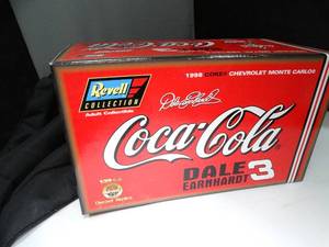 lot 23132 image: Revell  Dale Earnhardt 1 of 20502  124 Diecast  #3 Coca-Cola Stock Car  wCase - Cert -Box