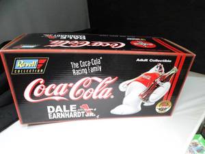 lot 23134 image: Revell  Dale Earnhardt Jr 1 of 4002  118 Diecast  #1 Coca-Cola Polar Bear Stock Car  w  - Cert - Box