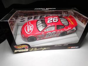 lot 23137 image: 1997 Team Hot Wheels Pro Racing  Johnny Benson  Cheerios #26 Diecast Stock Car  in Box