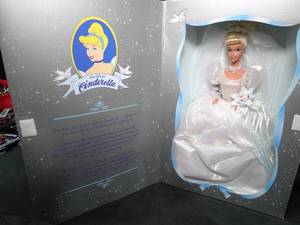 lot 23176 image: 1995  Walt Disney  Cinderella Wedding Barbie  Unopened Box  Collectable