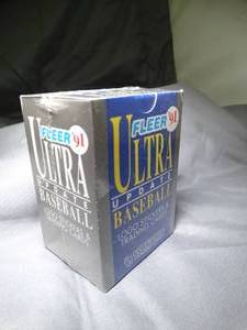 lot 23199 image: Fleer 1991 Ultra Update Basketball  Stickers and Trading Cards  Unopened - Sealed