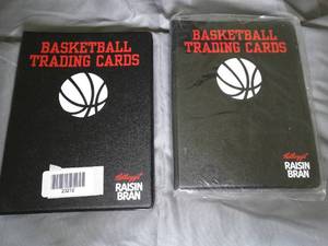 lot 23212 image: Lot of 2 Kelloggs  Raisin Bran Basketball Trading Cards