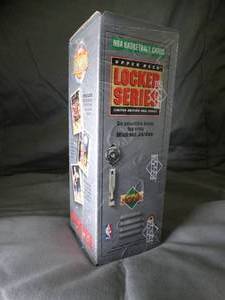 lot 23215 image: 1991 Michael Jordan  Upper Deck Locker Series  NBA Basketball Cards  4 of 6  Unopened