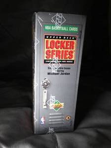 lot 23223 image: 1991 Michael Jordan  Upper Deck Locker Series  NBA Basketball Cards  5 of 6  Unopened