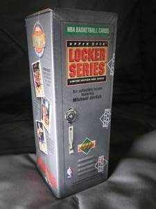 lot 23224 image: 1991 Michael Jordan  Upper Deck Locker Series  NBA Basketball Cards  4 of 6  Unopened