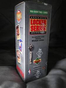 lot 23226 image: 1991 Michael Jordan  Upper Deck Locker Series  NBA Basketball Cards  6 of 6  Unopened