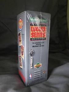 lot 23229 image: 1991 Michael Jordan  Upper Deck Locker Series  NBA Basketball Cards  3 of 6  Unopened