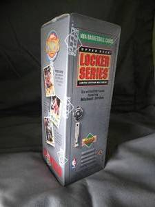 lot 23234 image: 1991 Michael Jordan  Upper Deck Locker Series  NBA Basketball Cards  5 of 6  Unopened