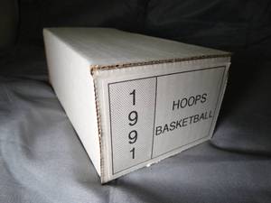 lot 23238 image: 1991 Hoops Basketball  NBA  Cards  Unsearched