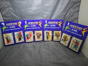 lot 23241 image: 1991-92  Lot of 4 Unopened Sky Box Card Sets  NBA Basketball 