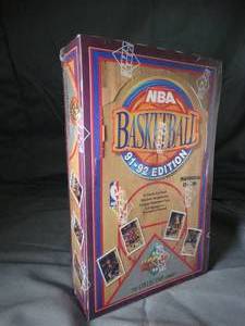 lot 23257 image: 1991-92 Upper Deck  Inaugural Edition  NBA Basketball Cards  Sealed Unopened Box