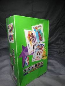 lot 23264 image: 1992  Sky Box II  NBA Basketball Cards  Sealed - Unopened Green Box
