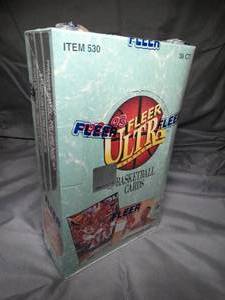 lot 23274 image: 1992-93 Fleer Ultra Series 1  NBA Basketball Cards  Sealed - Unopened Box