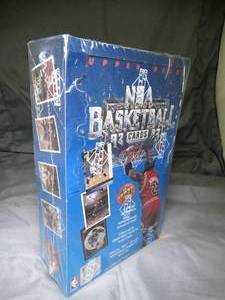 lot 23283 image: 1992-93 Upper Deck NBA Basketball Cards  Sealed Unopened Box