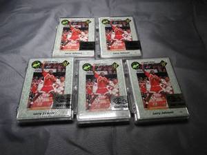 lot 23292 image: Lot of 5  1991 Classic Draft Pics  NBA Basketball Cards w Cert.