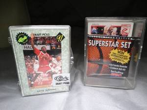 lot 23300 image: 1991 Draft Picks  - 1992 Superstar NBA Basketball Cards - Unsearched