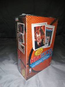 lot 23302 image: 1991-92 NBA Basketball Hoops Series II w UAS Team Cards  Sealed Unopened Box