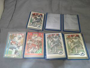 lot 23303 image: Mixed Lot 8  of Barry Sanders Football Cards in Plastic Holders