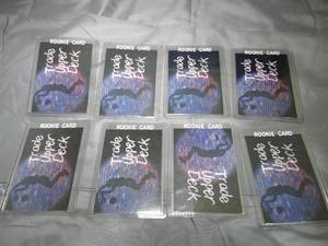 lot 23304 image: 1992 Lot of 8 Upper Deck  NBA Basketball  Draft cards