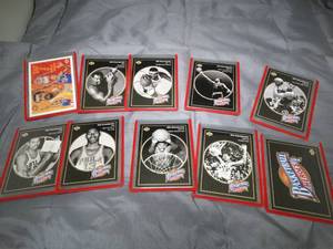 lot 23311 image: Lot of 10 Upper Deck NBA Basketball Heroes 1992-93
