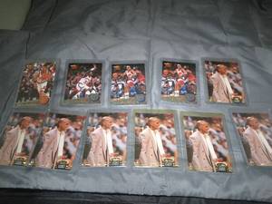 lot 23314 image: 1991-92  Lot of 11 Charles Barkley NBA Basketball Cards