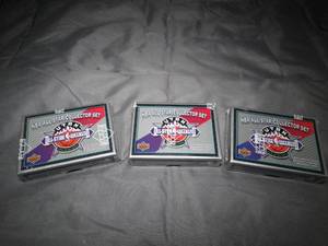 lot 23315 image: Lot of 3 Sets  1993 All-Star Upper Deck  Collector Set  Utah  Sealed Unopened