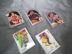 lot 23321 image: Lot of 5 is Small Cases  Mixed Lot of NBA Basketball Cards from Early 90s