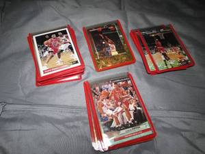 lot 23323 image: Lot of 22 Scottie Pippen NBA Basketball Cards