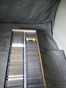 lot 23354 image: Large 2 Row Box Lot of NBA Basketball Cards  Variety w Rookie Cards  1988-92  Unsearched