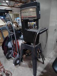 lot 23382 image: Sears Quality Craftsman 12 Band Saw - Sander w Extra Blades