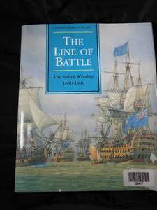 lot 23417 image: Great Book  The Line of Battle  Sailing Warships 