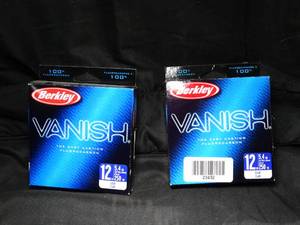 lot 23432 image: Lot of 2 Berkley Vanish 12Lb Fishing Line