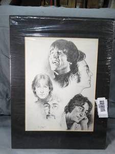lot 23454 image: BEATLES JOHN LENON 1981 PENNY ALEXANDER  Art