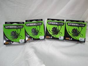 lot 23464 image: Lot of 4 Spider Fishing Line