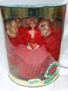 lot 23467 image: 1993 Happy Holidays Barbie Special Edition  Unopened