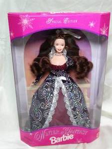 lot 23471 image: Winter Fantasy Barbie Collectable Doll  Unopened