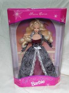 lot 23472 image: Winter Fantasy Barbie Collectable Doll  Unopened