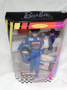 lot 23476 image: 1998 Nascar 50yh Anniv  Barbie  Unopened
