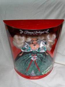 lot 23483 image: 1995  Happy Holidays  Barbie  Unopened