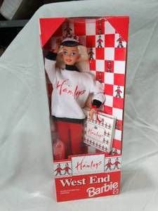 lot 23497 image: 1995 Hamleys Special Ed  West End  Barbie  Unopened