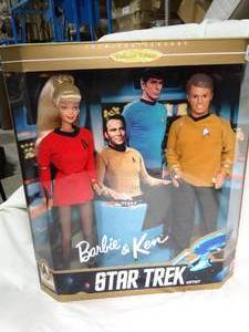 lot 23515 image: 1996 - Star Trek  Barbie & Ken  Unopened